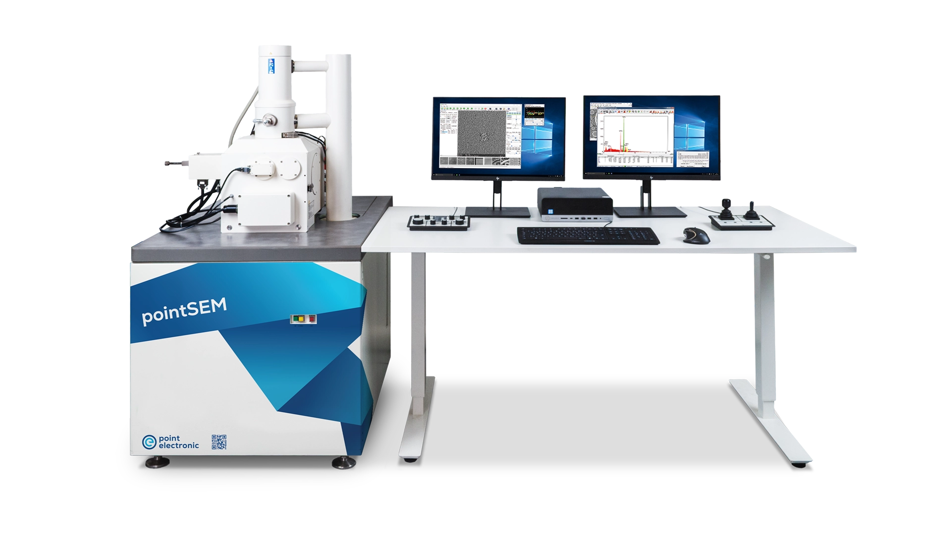 pointSEM basierend auf einem Zeiss LEO 1430VP